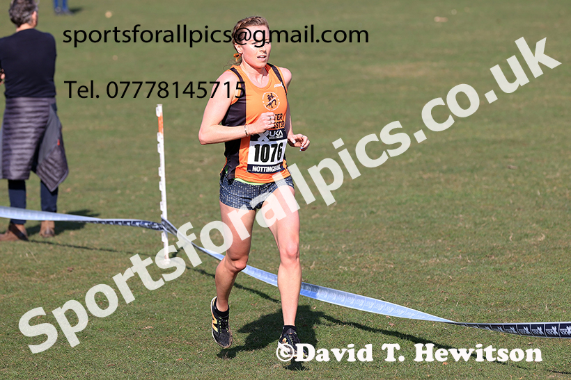 Senior womens 2025 UK CAU Inter Counties Cross Country Champs., Wollaton Park, Nottingham. Photo: David T. Hewitson/Sports for All Pics